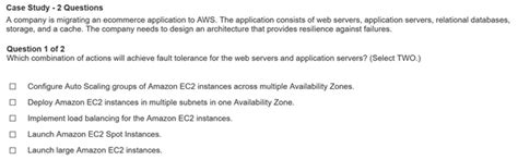 Image result for AWS Question Examples