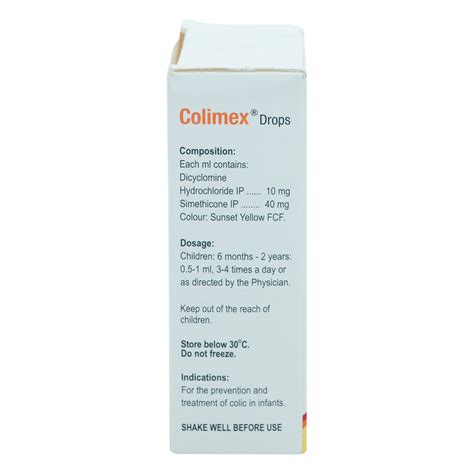 Colimex Paed Drops | Uses, Side Effects, Price | Apollo Pharmacy