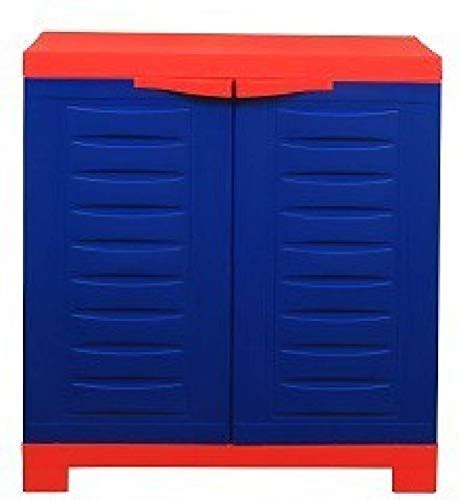 Supreme Fusion 1 Plastic Cupboard (Finish Color - Blue and Red ...