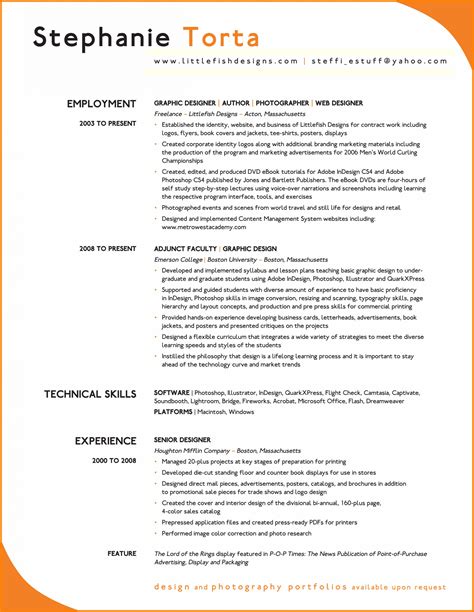 Image result for Good CV Example