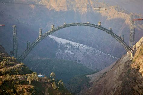 World’s highest railway bridge on Chenab to be ready by September