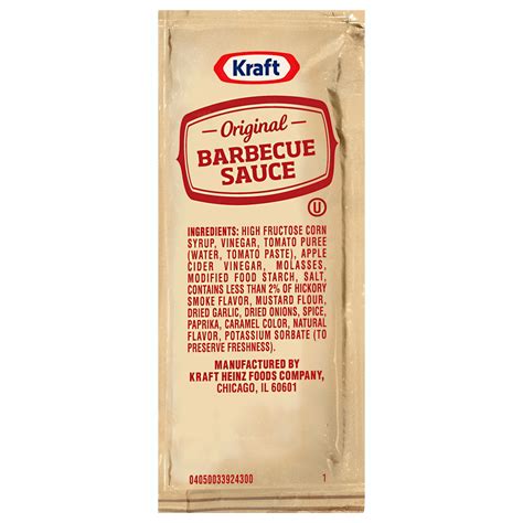 Kraft Original BBQ Sauce, 1 GA | Away From Home