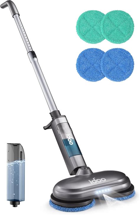 Amazon.com: Impecca Electric Mop, Cordless Spinning Mop with Dual Motor ...