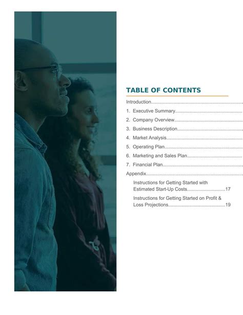 IT Services Business Plan Template 的图像结果