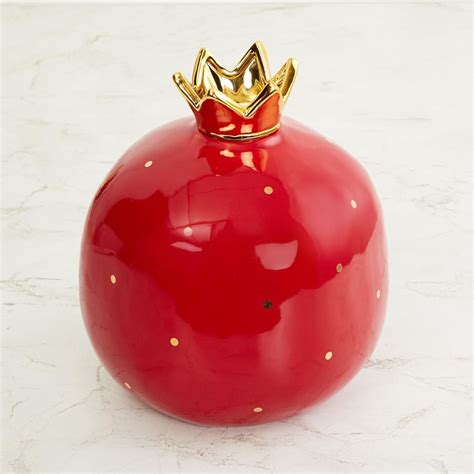Buy Altos Textured Pomegranate Vase from Home Centre at just INR 1599.0