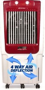 Sansui 105 L Desert Air Cooler for home with 4 way Air Deflection Price ...