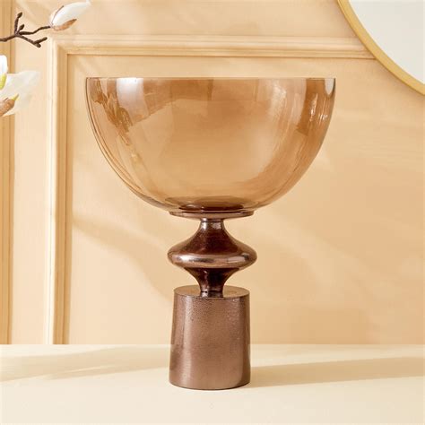 Buy Eternity Vogue Tuba Glass Decorative Bowl from Home Centre at just ...