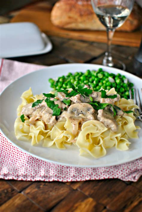 beef stroganoff without canned soup