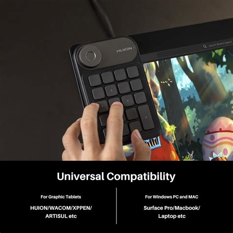 HUION Keydial Mini Bluetooth Programmable Keypad India | Ubuy