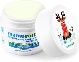 Mamaearth Natural Breathe Easy Vapour Rub Balm, 50g Balm - Buy Baby ...