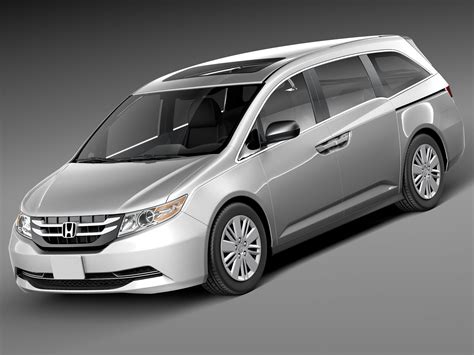Honda Odyssey 2014 3D Model $129 - .3ds .c4d .fbx .lwo .max .obj - Free3D