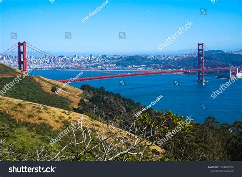 Famous Golden Gate Bridge Overlook San Stock Photo 1394208956 ...
