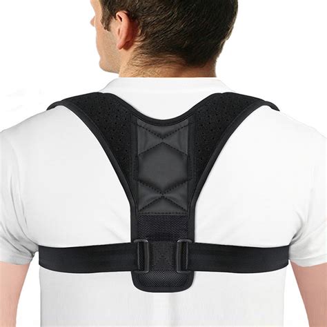 Adult Back Correct Humpback Muscle Spasm Posture Clavicle Corrector ...