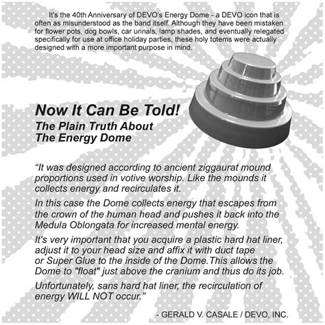 Devo Energy Dome – Tragicmountain