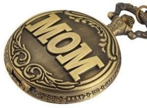 PDY Fashion MOM POCKET WATCH MOM POCKET WATCH KEYCHAIN Bronze Bronze ...