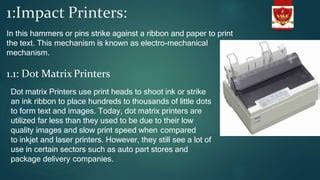 Image result for How Impact Printers Work
