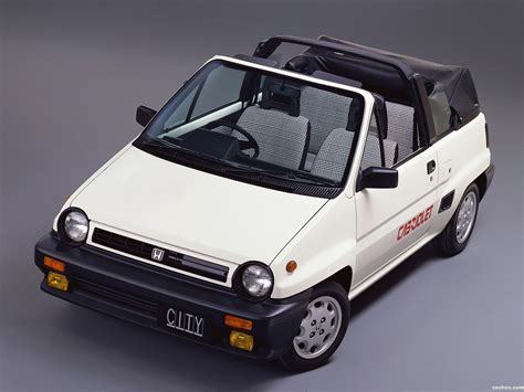 Honda City Cabriolet 1981-1986 | Honda city, Honda (car), Honda