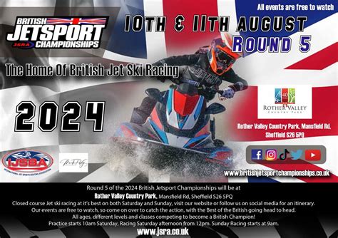 2024 JSRA British Jetsport Championships Round 5 Rother Valley Country ...