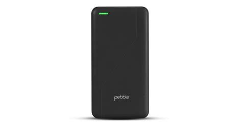 Pebble PB66 20000mAH Power Bank (Black)
