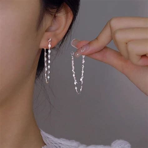 Buy Bling Bloger Chain Earrings online in India – Estailo-Fashioning You!