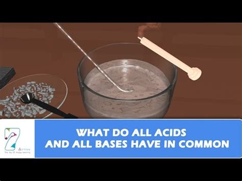 What do all acids and all bases have in common Video Lecture ...