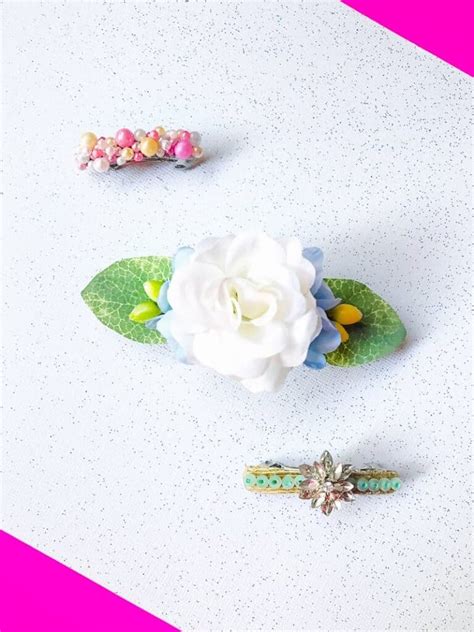 DIY SPRING WEDDING HAIR CLIPS: FLOWER HAIR CLIP VINTAGE HAIR CLIP & PEARL HAIR GRIP | Bespoke ...