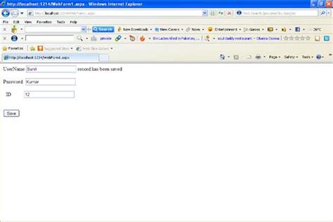 Simple User Registration Form Using Stored Procedure in Asp.net MVC 的图像结果