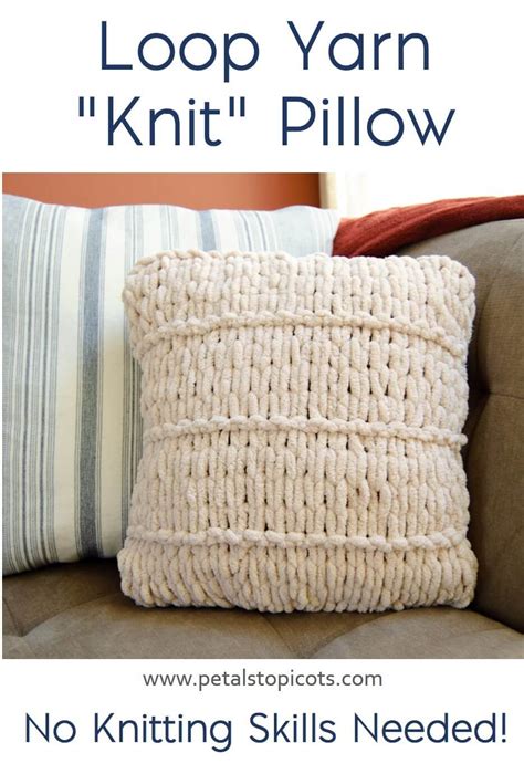 Image result for Loop Yarn Pillow Patterns