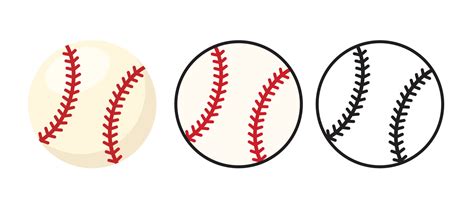 Baseball Ball Vector 的图像结果