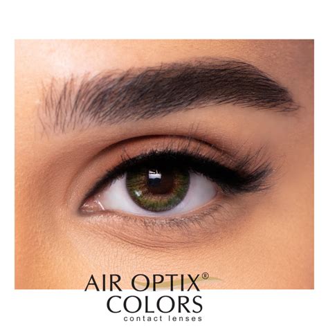 Alcon Air Optix Green Color Contact Lenses (2 Lenses/Box)