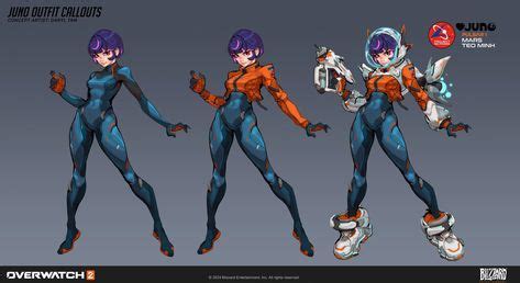 ArtStation - Juno | Character design, Juno, Overwatch