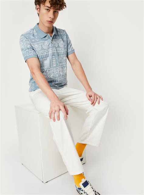 Buy Men Bandana Printed Polo T-shirt Online at just Rs. 799.0 ...