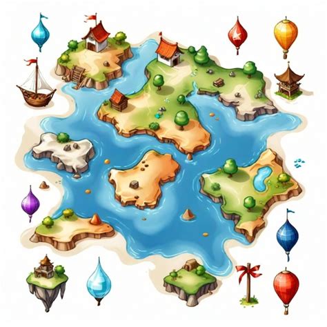 Cartoon Map 的图像结果