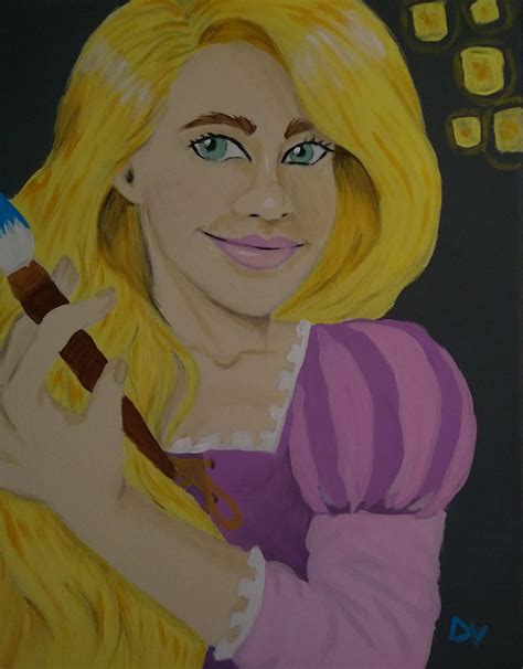 rapunzel, the Queen of quarantine by thatawesomeneighbor on DeviantArt