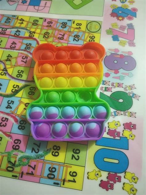 Buy Hexagon Popit Toy | Push Pop | Popit Game for Kids | Simple Dimple ...