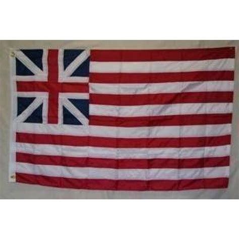 Continental Colors Grand Union Flag Nylon Embroidered Flag 4 x 6 ft ...