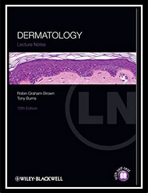 DERMATOLOGY LECTURE NOTES PDF 11TH EDITION | Lecture notes, Dermatology ...