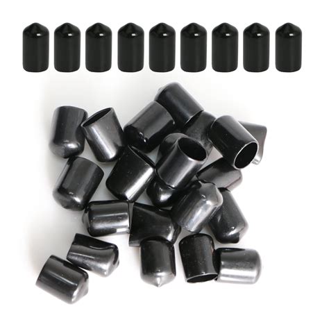 Buy Aopin Rubber Round End Cap Cover 720 Inch 9mm Screw Thread ...