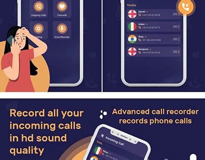 Image result for Call Recording UI Design