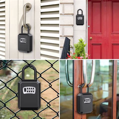 Key Lock Box, AMIR Wall Mounted Key Box 4 Digit India | Ubuy