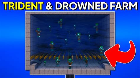 Trident Farm Minecraft Java 1.16 的图像结果