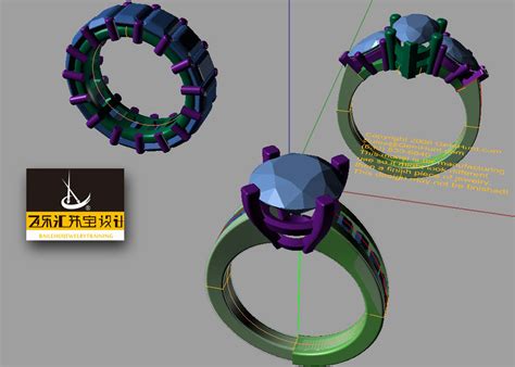 3D Rhinoceros制作国外精典珠宝设计图 | 火星网－中国数字艺术第一门户