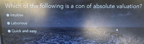 Image result for Absolute Valuation