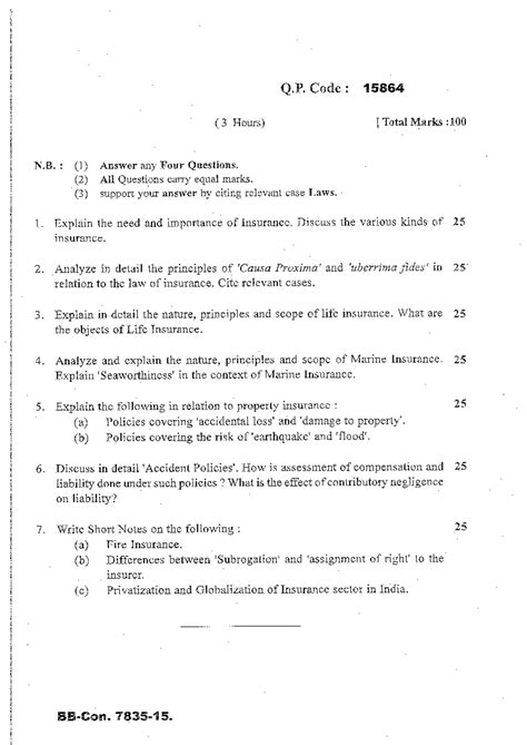 Law of Insurance - Summary Masters in Law - Studocu
