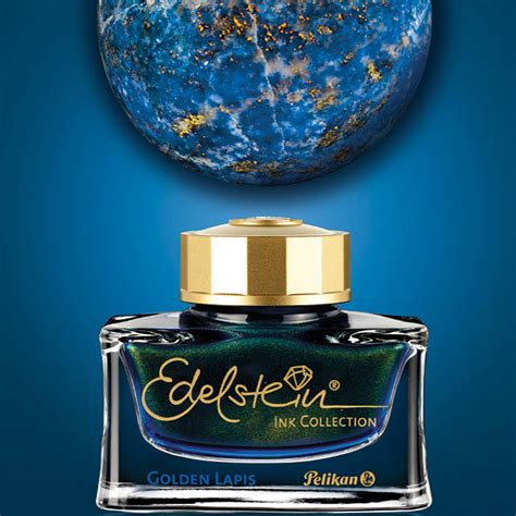 Buy Pelikan Edelstein Golden Lapis Ink |Pelikan Edelstein Inks |Makoba