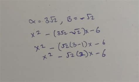 Form a polynomial whose zeroes are [tex]3\sqrt{2}[/tex] and [tex]-\sqrt ...