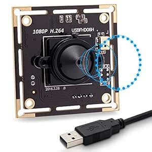 SVPRO Full HD 1080P Mini USB Camera Module Board,Webcam USB 1080P H.264 ...