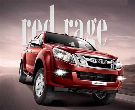 Isuzu V Cross Gets a Red Colour Option » Car Blog India