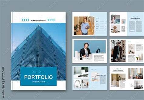 Portfolio Layout Stock Template | Adobe Stock