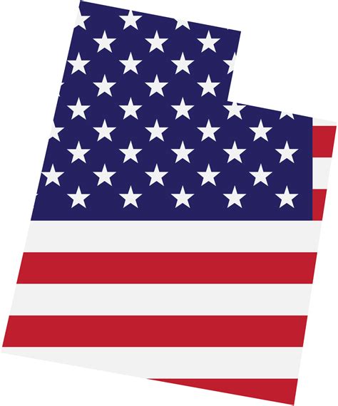 Usa Outline Flag